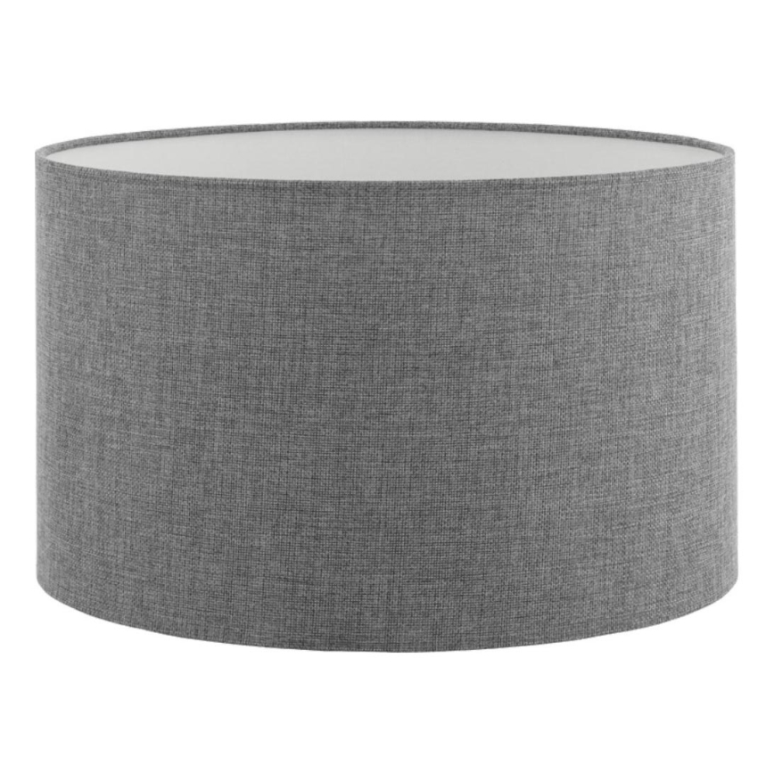 Candeeiro de pé LED TUNJA 1xE27/20W/230V Ø 38 cm preto/cinza