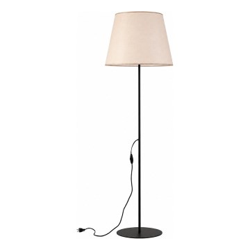 Candeeiro de pé MARTINA 1xE27/15W/230V preto/branco