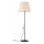 Candeeiro de pé MARTINA 1xE27/15W/230V preto/branco