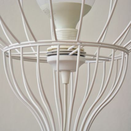 Candeeiro de pé MERCURE 1xE27/15W/230V branco