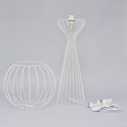 Candeeiro de pé MERCURE 1xE27/15W/230V branco