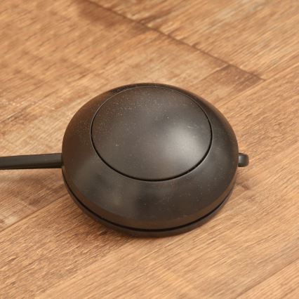 Candeeiro de pé MERCURE 1xE27/15W/230V preto