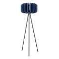 Candeeiro de pé MULA 1xE27/15W/230V azul