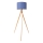 Candeeiro de pé NATT 1xE27/15W/230V azul