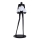 Candeeiro de pé SILUETTE 6xE27/25W/230V 180 cm Human Ball