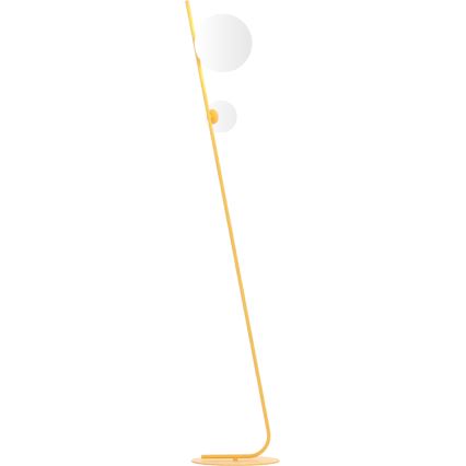 Candeeiro de pé TATU 2xG9/8W/230V laranja