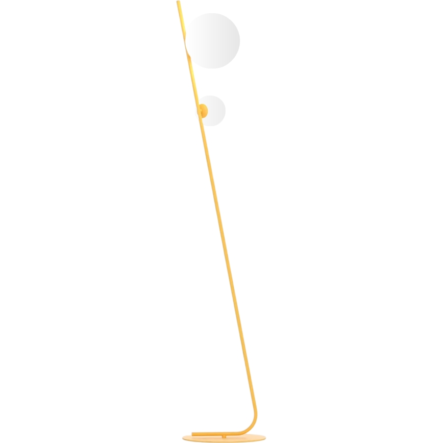 Candeeiro de pé TATU 2xG9/8W/230V laranja