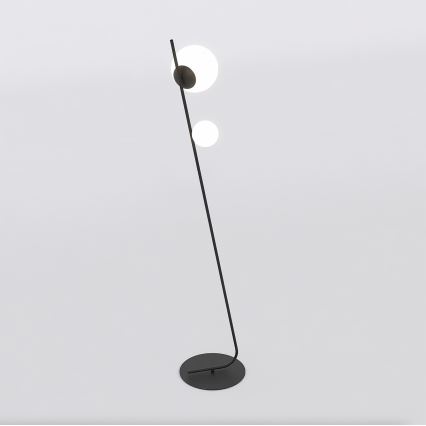 Candeeiro de pé TATU 2xG9/8W/230V preto