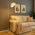 Candeeiro de pé ZACK 1xE27/15W/230V bege