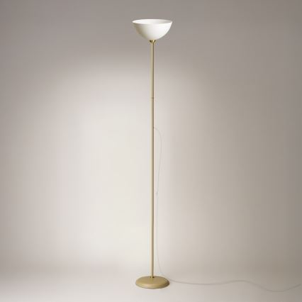 Candeeiro de pé ZACK 1xE27/15W/230V bege