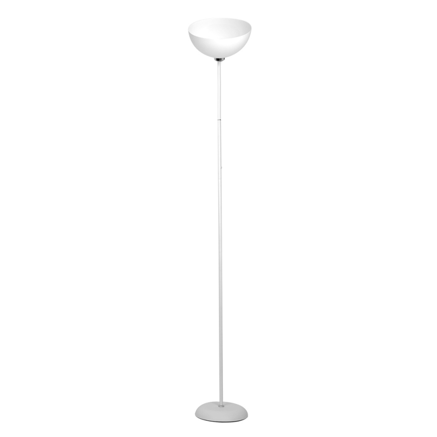 Candeeiro de pé ZACK 1xE27/15W/230V branco