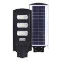 Candeeiro de rua LED solar regulável com sensor de movimento e anoitecer URBI LED/8W/3,2V 6500K IP54 10000 mAh + comando