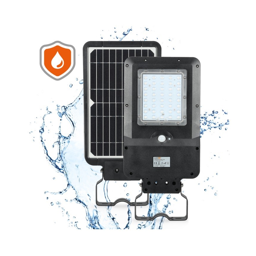 Candeeiro de rua solar LED com sensor STREET LED/15W/7,4V 4000K IP65 5400 mAh