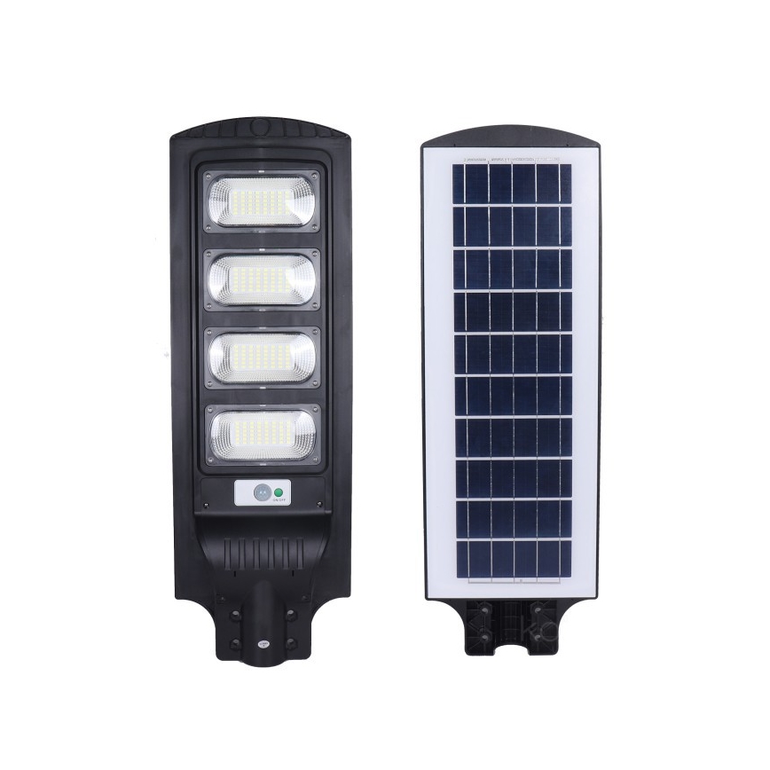 Lâmpada solar de rua LED regulável com sensor URBI LED/11W/3,2V 6500K 15000 mAh IP54 + comando remoto