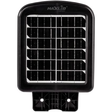 LED Candeeiro de rua solar regulável com sensor LED/60W/6V 5500 mAh 6500K IP65 preto + comando