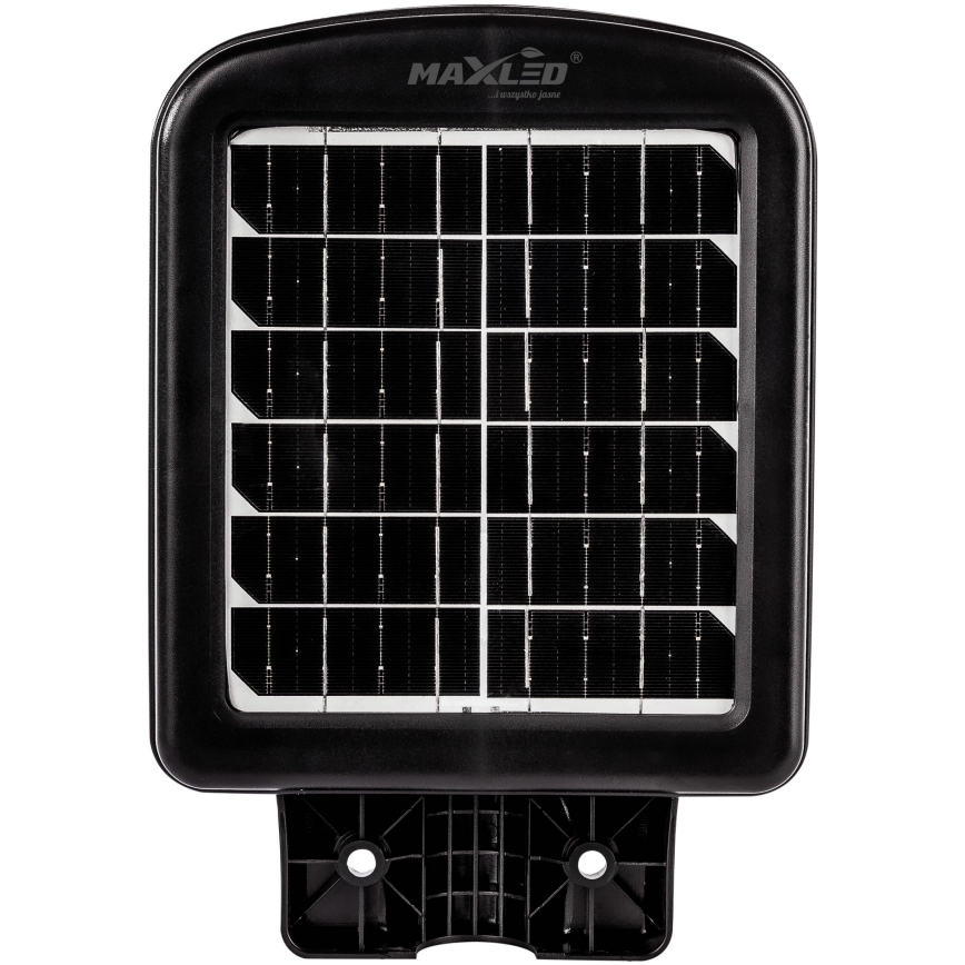 LED Candeeiro de rua solar regulável com sensor LED/60W/6V 5500 mAh 6500K IP65 preto + comando