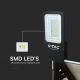 Candeeiro de rua solar híbrido regulável LED/50W/230V 6500K IP65 50000 mAh + comando