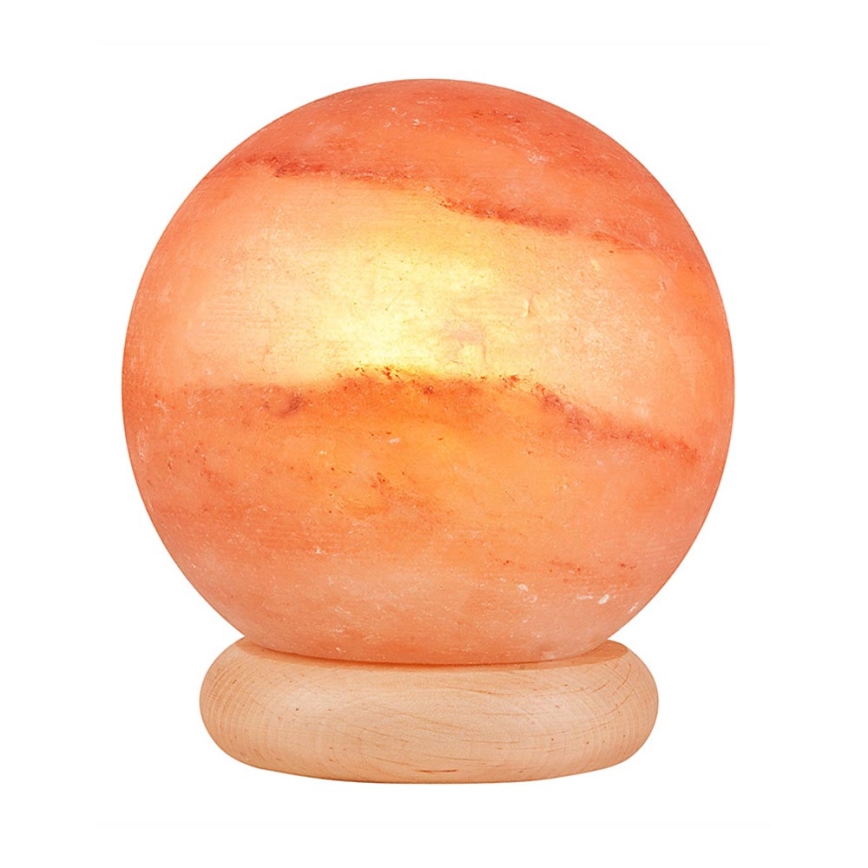 Candeeiro de sal SALLY 1xE14/25W/230V Amieiro 4,4 kg