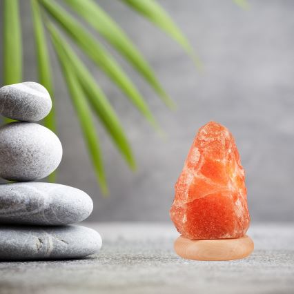 Candeeiro de sal SALLY 1xE14/25W/230V Amieiro 2,2 kg