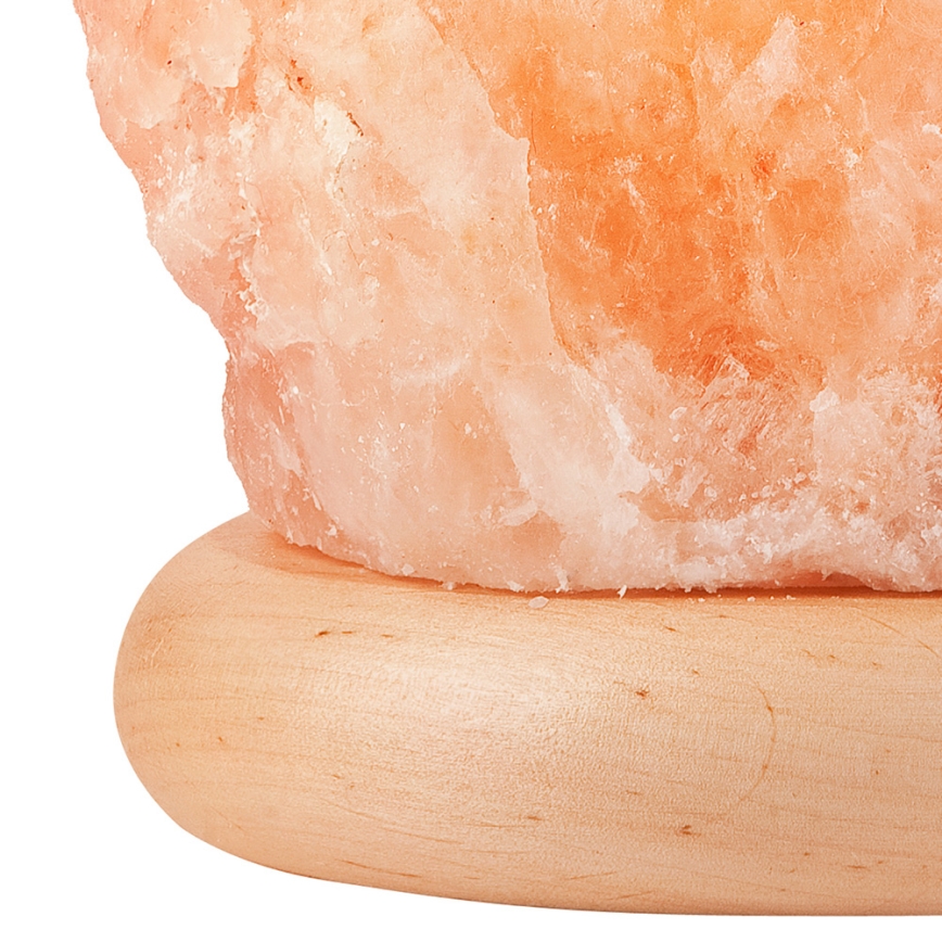 Candeeiro de sal SALLY 1xE14/25W/230V Amieiro 4,4 kg