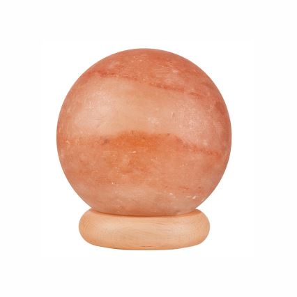 Candeeiro de sal SALLY 1xE14/25W/230V Amieiro 4,4 kg