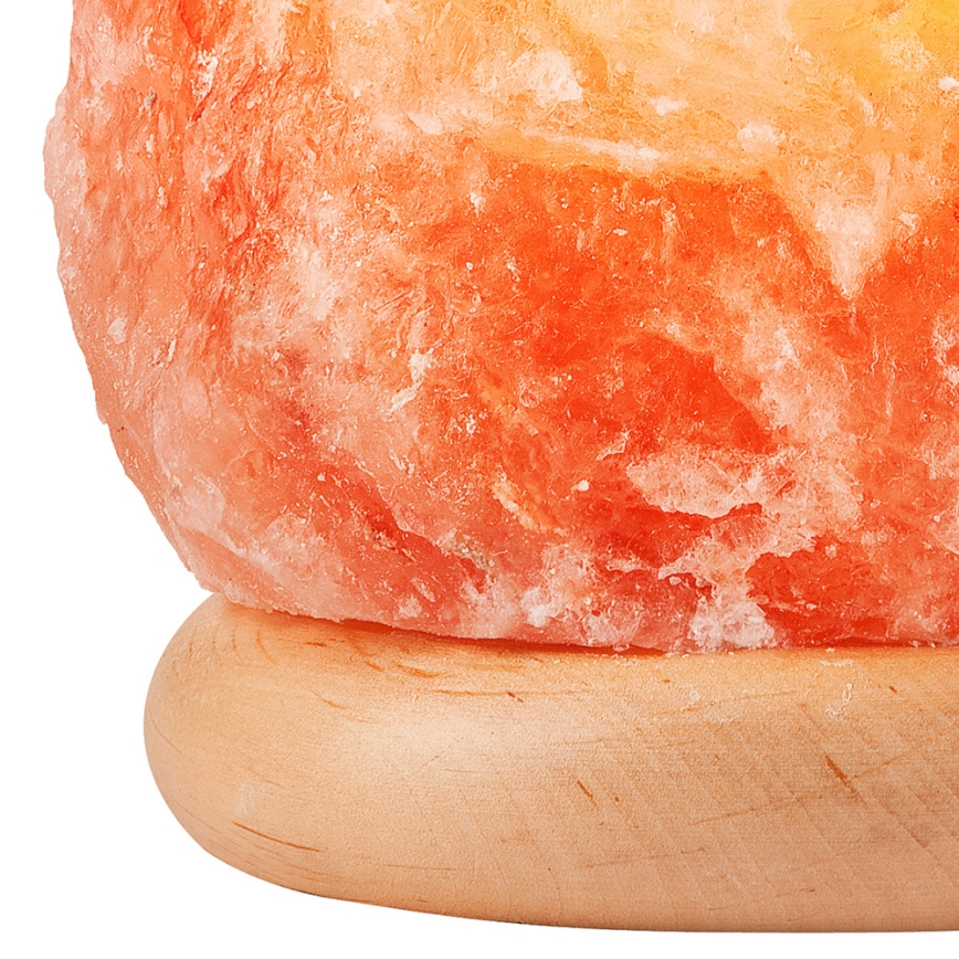 Candeeiro de sal SALLY 1xE14/25W/230V Amieiro 8,5 kg