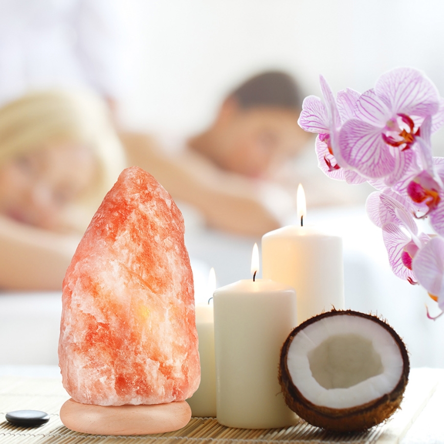 Candeeiro de Sal SALLY 1xE14/25W/230V Amieiro 5,4 kg