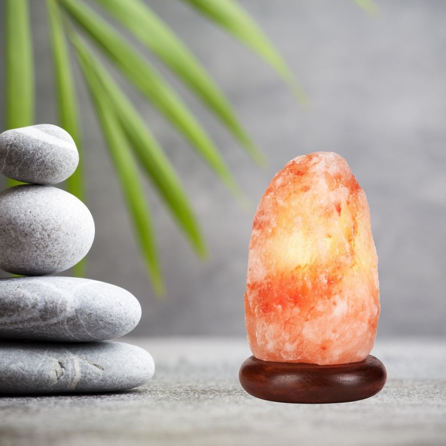 Candeeiro de Sal SALLY 1xE14/25W/230V Amieiro 2,4 kg