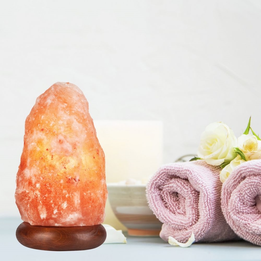 Candeeiro de Sal SALLY 1xE14/25W/230V Amieiro 2,7 kg