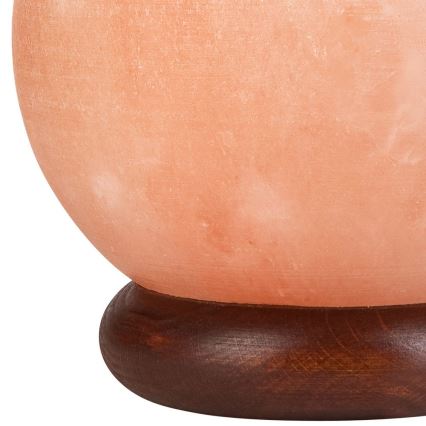 Candeeiro de Sal SALLY 1xE14/25W/230V Amieiro 5 kg