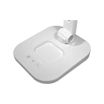 Candeeiro de secretária LED dimerizável com lupa LED/7W/230V 6500K branco
