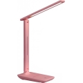 Candeeiro de secretária LED regulável NOBLITE N LED/7W/230V 3000/4000/6500K rosa