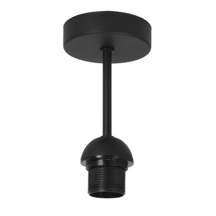 Candeeiro de tecto aplicado WENTA 1xE27/60W/230V Ø 50 cm castanho/dourado