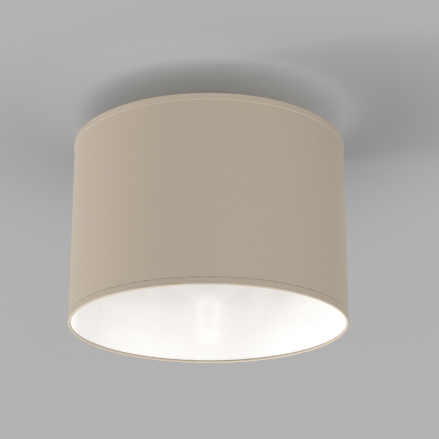 Candeeiro de tecto ARDEN, 1x E27/15W/230V, Ø 25 cm, bege