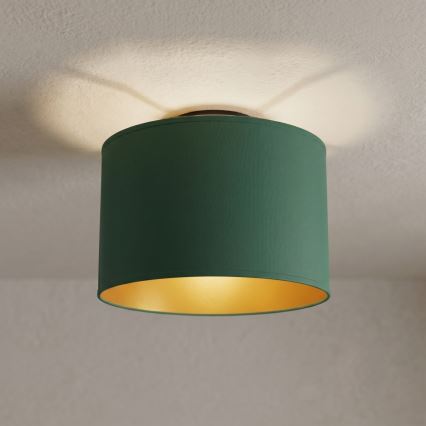 Candeeiro de tecto ARDEN 1xE27/15W/230V diâmetro 25 cm verde