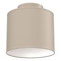 Candeeiro de tecto ARDEN 1xE27/15W/230V Ø 18 cm bege