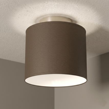 Candeeiro de tecto ARDEN 1xE27/15W/230V Ø 18 cm preto
