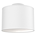 Candeeiro de tecto ARDEN 1xE27/15W/230V Ø 25 cm branco