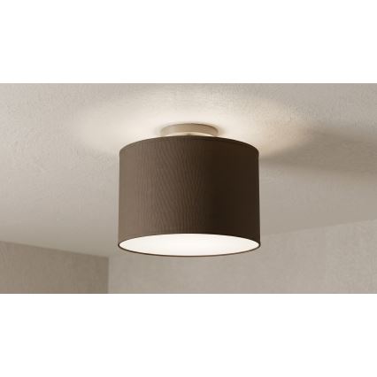 Candeeiro de tecto ARDEN 1xE27/15W/230V Ø 25 cm preto