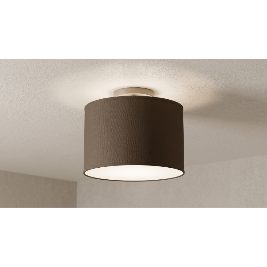 Candeeiro de tecto ARDEN 1xE27/15W/230V Ø 25 cm preto