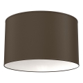 Candeeiro de tecto ARDEN 3xE27/15W/230V Ø 40 cm bege/castanho