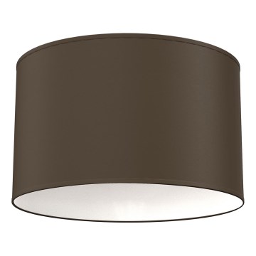 Candeeiro de tecto ARDEN 3xE27/15W/230V Ø 40 cm bege/castanho