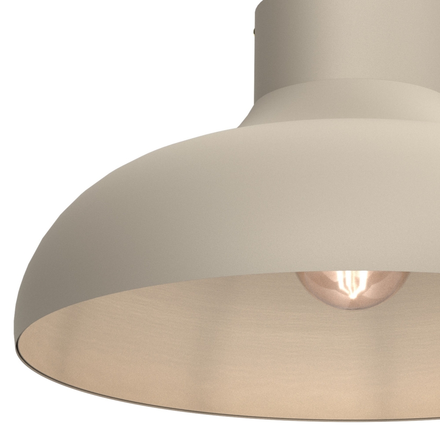 Candeeiro de tecto BASCA 1xE27/15W/230V Ø 40 cm creme