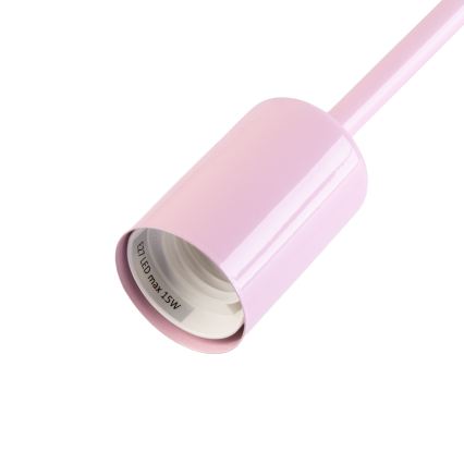 Candeeiro de tecto CAMBRIDGE 4xE27/15W/230V rosa