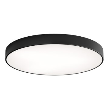 Candeeiro de tecto CLEO com sensor de presença e crepuscular, 6xE27/24W/230V, diâmetro 80 cm, preto