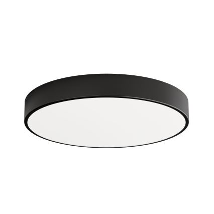 Candeeiro de teto com sensor de movimento e sensor crepuscular CLEO 5xE27/24W/230V diâmetro 60 cm preto