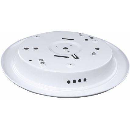 Luminária de teto MANA com sensor de movimento e crepuscular, 2xE27/40W/230V, diâmetro 30 cm, branca