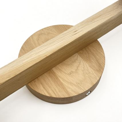 Candeeiro de tecto de montagem aparente ANTONIO 2xG9/5W/230V carvalho/branco