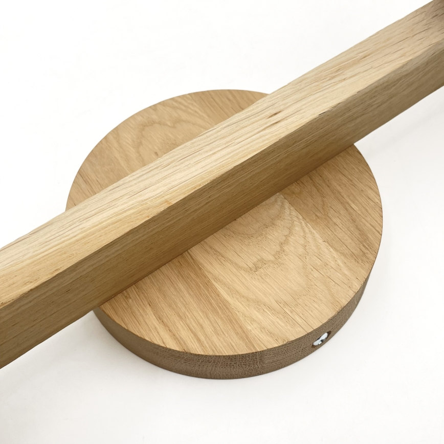 Candeeiro de tecto de montagem aparente ANTONIO 2xG9/5W/230V carvalho/branco