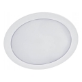 Candeeiro de tecto encastrado LED ALGINE 2 em 1 LED/12W/230V 3000K branco